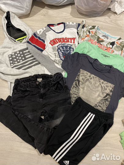 Вещи пакетом на мальчика 152 158