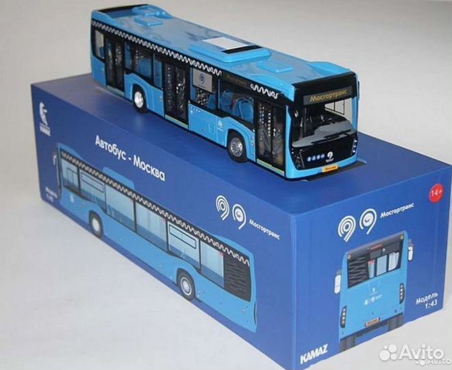 Модель автобуса Камаз 1:43