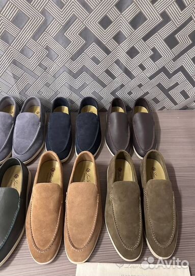 Лоферы мужские loro piana