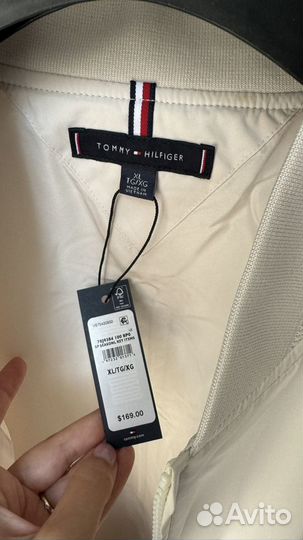 Tommy hilfiger ветровка XL (52 р) оригинал