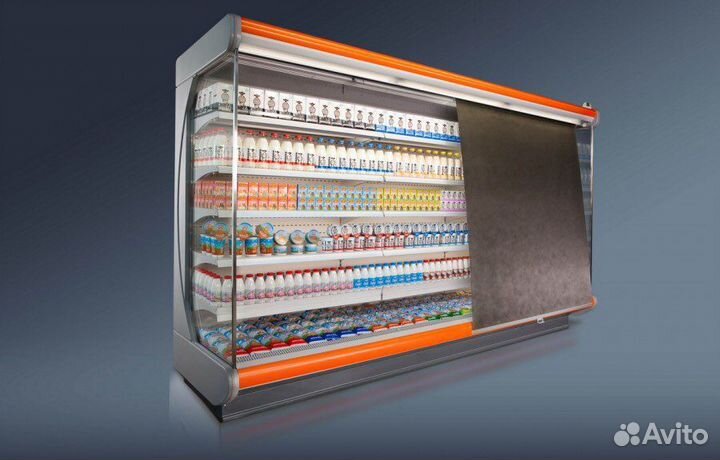 Ночные шторки для холодильных горок