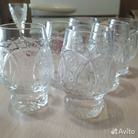 Хрустальные стаканы СССР