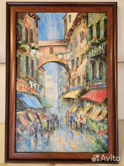 Картина пейзаж масло