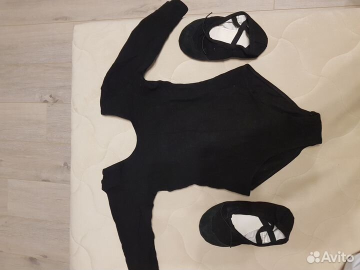 Балетки и Купальник гимнастический