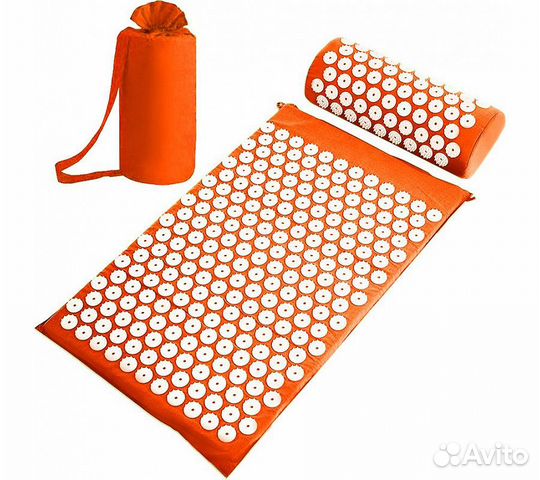 Набор: коврик и валик для акупунктуры CleverCare