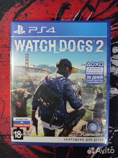 Watch dogs 2 ps4 диск