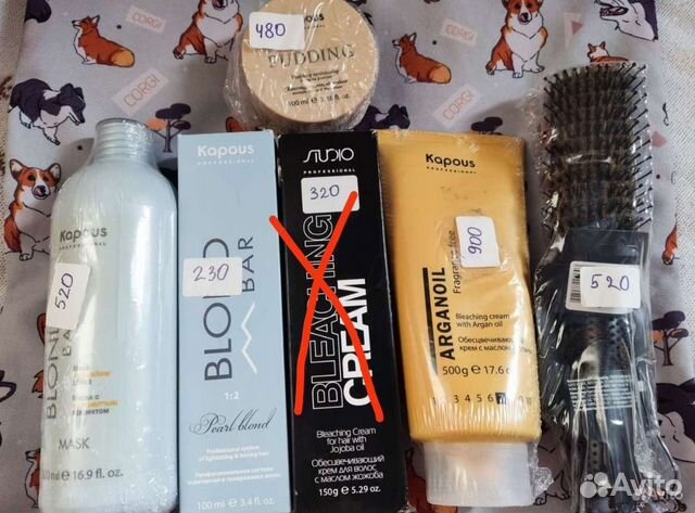 Kapous для волос маска шампунь краска спрей воск