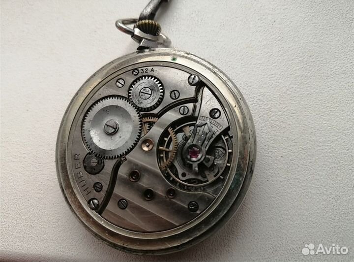 Часы офицерские механические карманные редкие