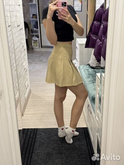 Юбка бежевая 42-44