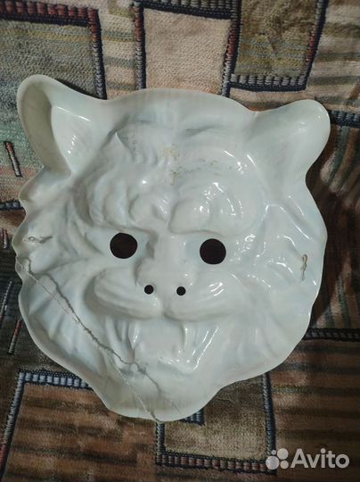 Новогодние маски для новогодних елок, 3 штуки