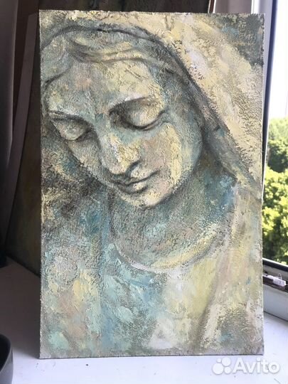 Картина маслом античная, 30/45 см