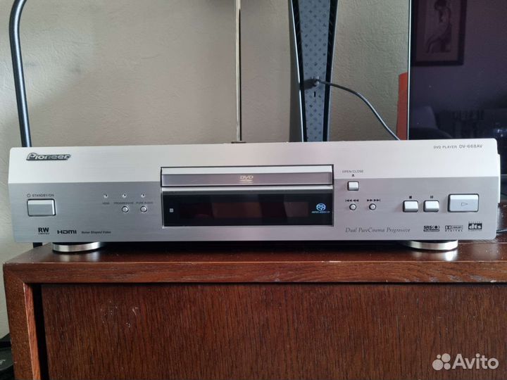 Dvd плеер Pioneer DV-668AV