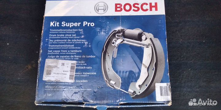 Ремкомплект тормозов Рено