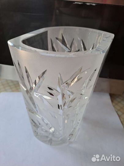 Лзхс Ваза Иней Смирнова Л.Д. хрусталь