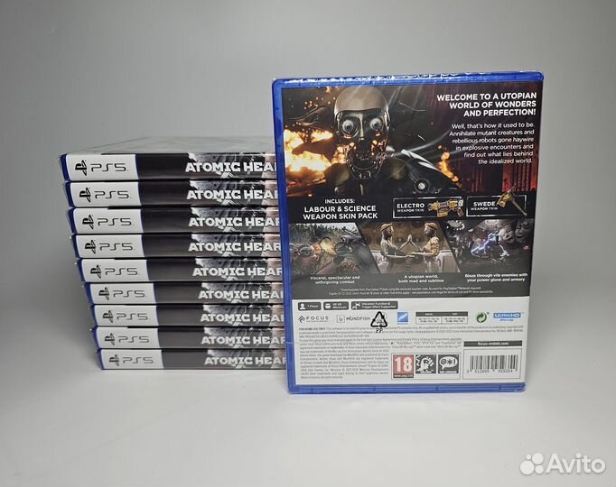 Atomic heart ps5 диск