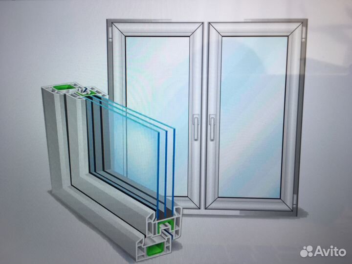 Стеклопакет размер 576*1258