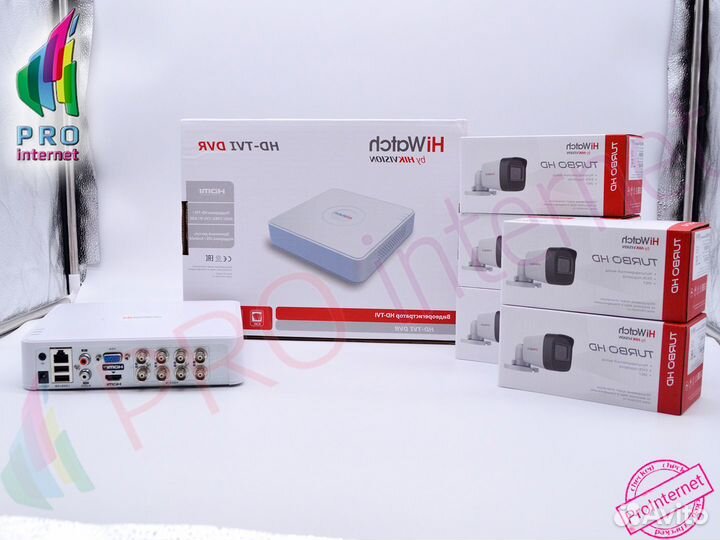 Камеры видеонаблюдения 5мп 5шт уличные в дом