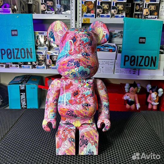 Bearbrick 70 см коллекционная игрушка 1000%