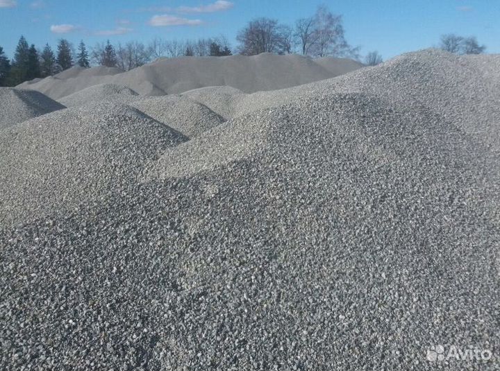 Щебень гранитный