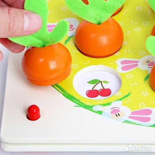 Развивающие деревянные игрушки мемори