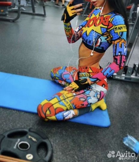 Спортивный костюм для фитнеса женский