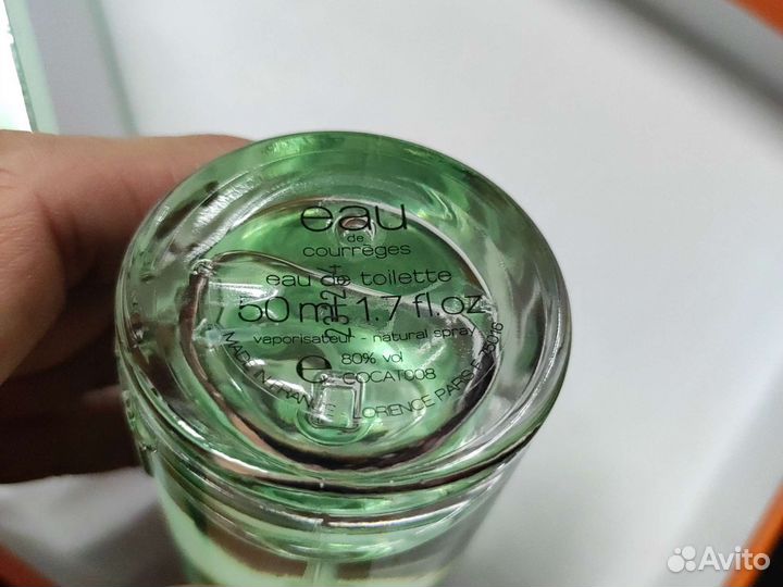 Винтажные духи франция eau de courreges