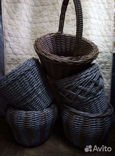 Корзина плетеная