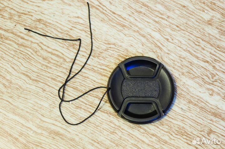 Крышка для объектива, с верёвочкой