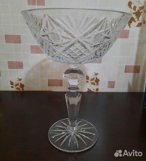 Ваза хрусталь СССР