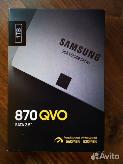 Диск SSD Samsung 870 QVO 1 Tb