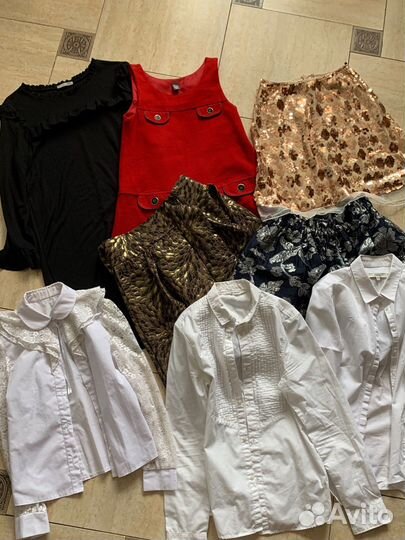 Пакет фирменных вещей на девочку от 10 лет