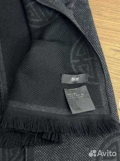 Шарф мужской шерстяной Hugo Boss