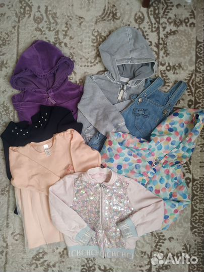 Пакет одежды для девочки 2-3 года