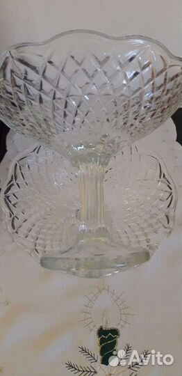 Вазочки хрусталь новые