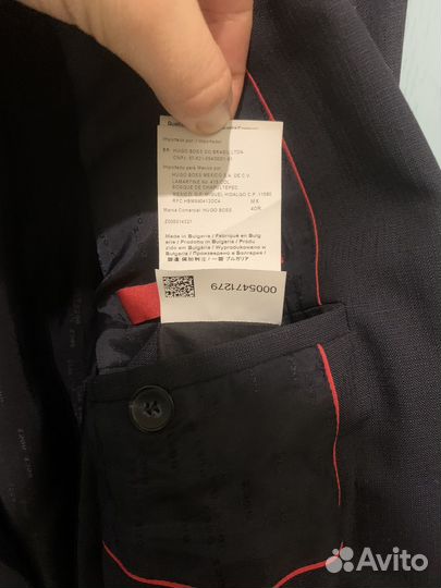 Hugo boss пиджак