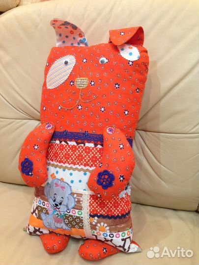 Подушка-игрушка Собачка и Котик