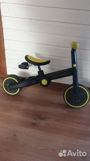 Детский велосипед-беговел KinderKraft 4trike 3 в 1