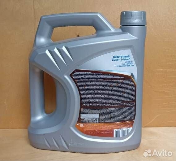 Масло моторное Gazpromneft Super 10W-40 п/с 4л