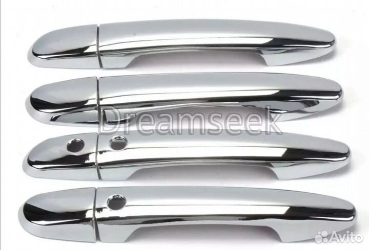 Хром накладки на ручки дверей для Мазда сх5