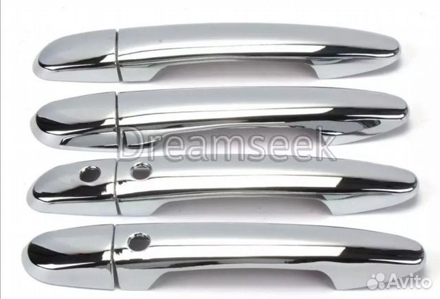 Хром накладки на ручки дверей для Мазда сх5