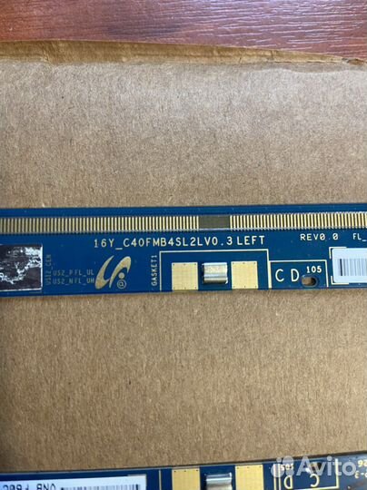 Samsung ue40k6500au планки матрицы с шлейфами