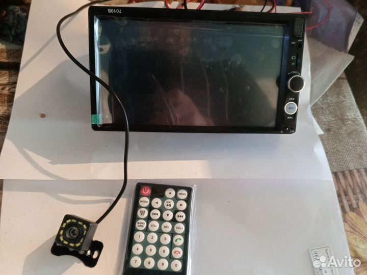 Магнитола с камерой заднего вида