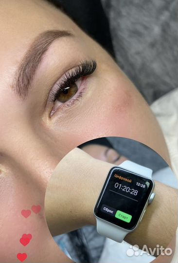 Скоростное наращивание ресниц