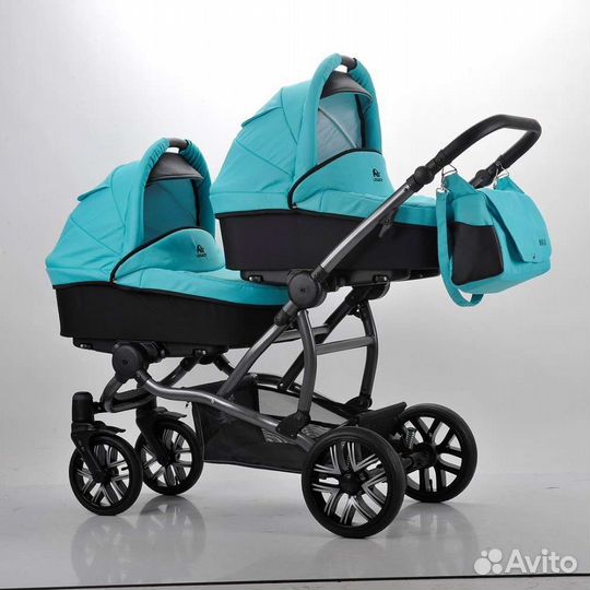 Коляска Legacy Mira для двойни (2 в 1)