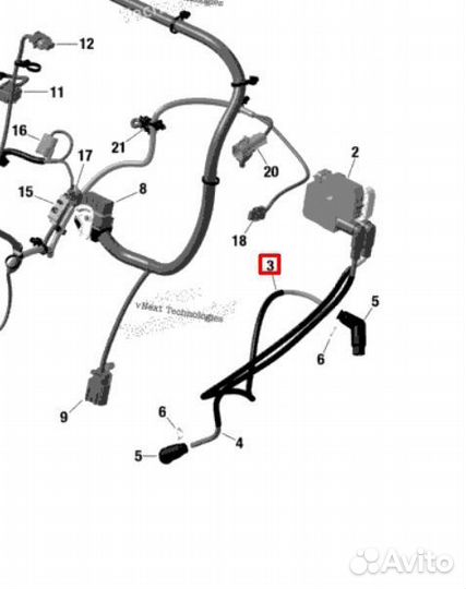 420665333 бронепровод BRP 420665330 420664300