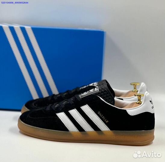 Кроссовки Adidas Gazelle Black (Арт.84312)