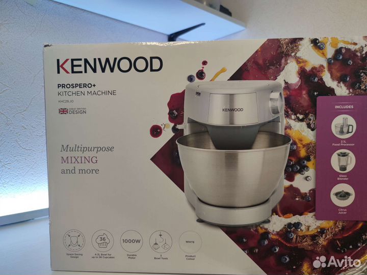 Кухонная машина kenwood khc29.j0wh новая