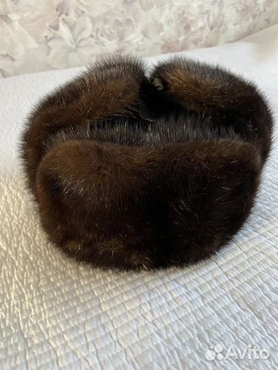 Шапка мужская из норки