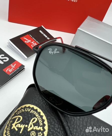 Очки ray ban ferrari rb3748M