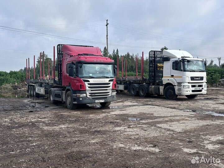 Услуги лесовоза. Перевозка леса